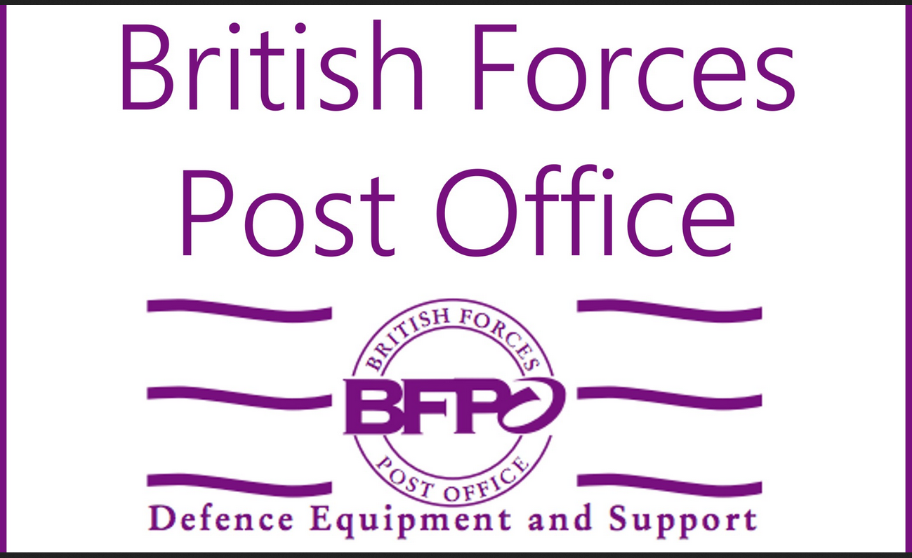 British Forces Post Office BFPO Information Postcode Force   British Forces Post Office BFPO 